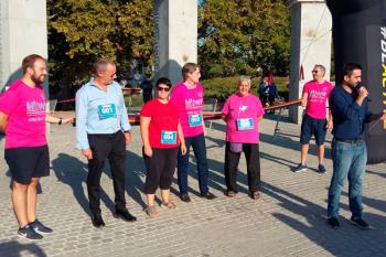 Una marcha de cinco kilómetros es una iniciativa de la comisión europea