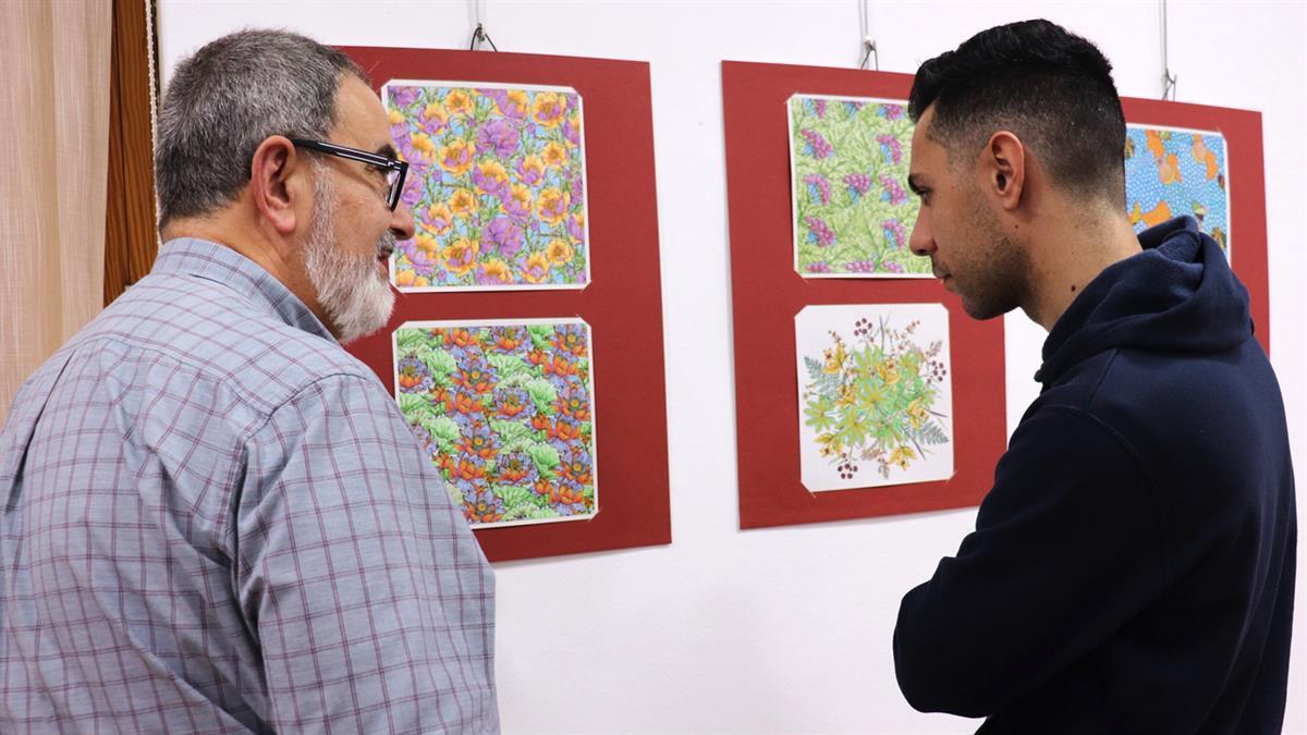 El artista ciempozueleño muestra sus láminas hasta el 31 de enero