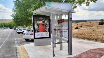 Las nuevas marquesinas son 100% reciclables y cuentan con vidrios templados de seguridad