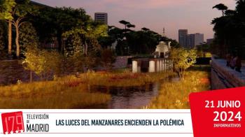 La iluminación del Manzanares prende la polémica por el posible riesgo para la fauna