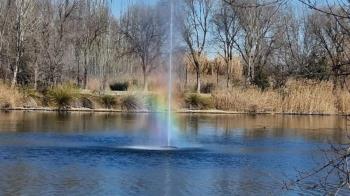 Un parque con aguas más limpias y sin malos olores