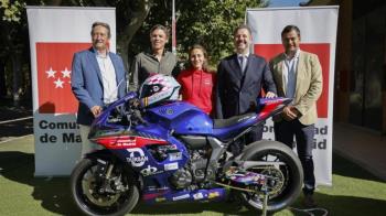 La motorista es embajadora de Arganda Ciudad Europea del Deporte 2024