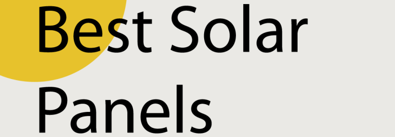 Best Solar Panels