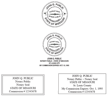 Notary Public Notarized Letter Sample