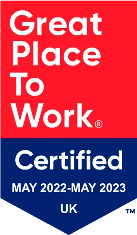 certified best place to work award