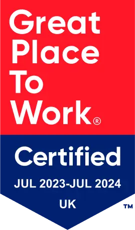 certified best place to work award