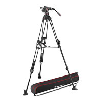 Manfrotto Nitrotech 612 Fluid Head & 645 Fast Twin Aluminium Tripod