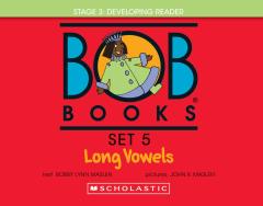 Bob Books - Long Vowels Hardcover Bind-Up | Phonics, Ages 4 and up, Kindergarten, First Grade (Stage 3: Developing Reader)