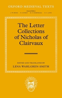 The Letter Collections of Nicholas of Clairvaux