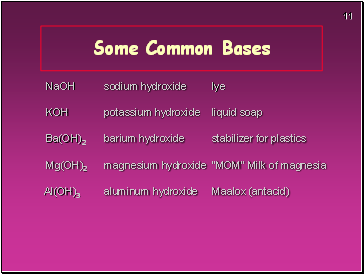 Some Common Bases