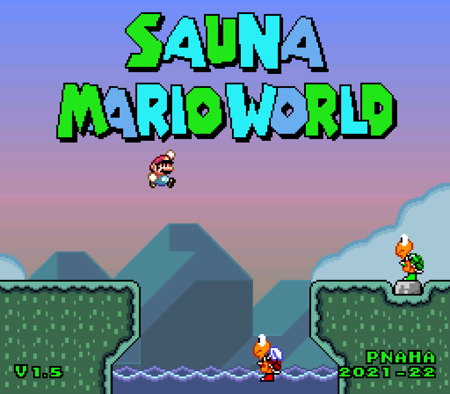 Sauna Mario World