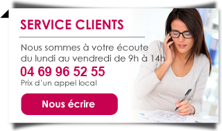 Service clients Nous sommes à votre écoute <br /