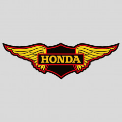 Stickers honda ailes