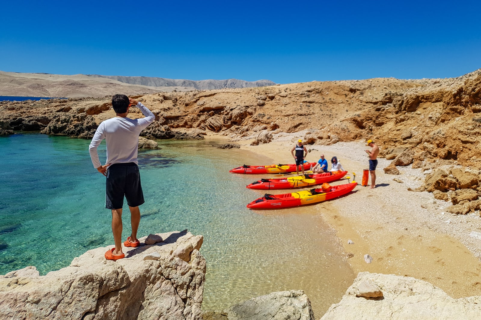 Activities - Sea Kayaking - Pag Bay