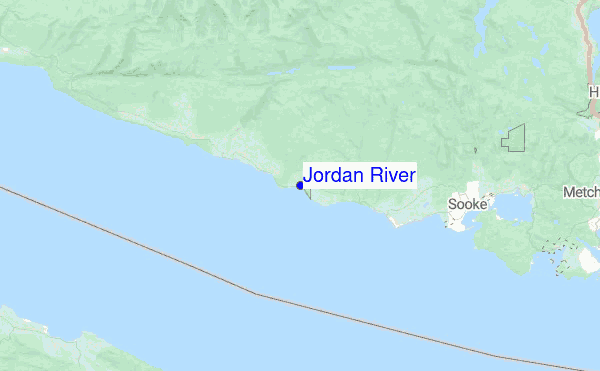 Jordan River Location Map