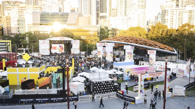 SXSW Sydney Tumbalong Park – Photo by Paul McMillan