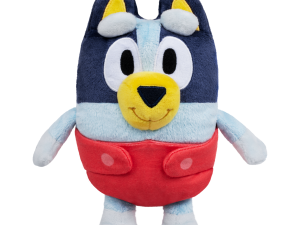 plush toy, cartoon character, children's toy clipart, soft stuffed animal, Bluey and Bingo PNG