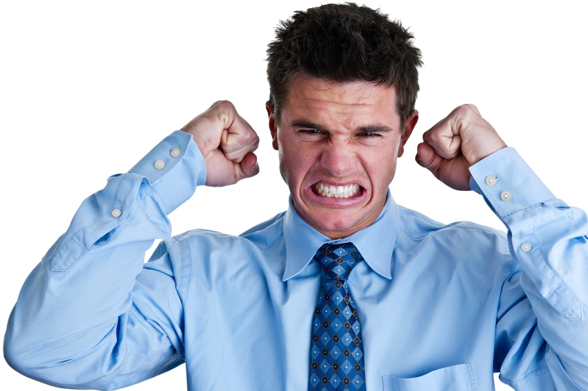 Angry Person PNG Photo