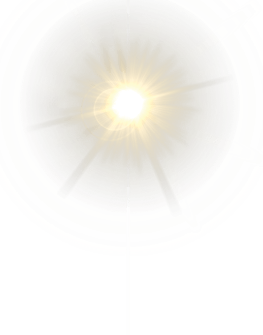 Gold Flare Lens PNG