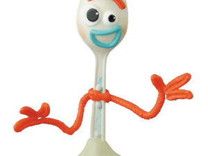 fork character, animated utensil, Toy Story figure, playful design, Toy Story PNG