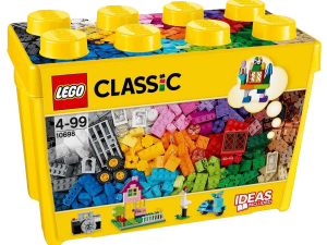 LEGO building set, classic construction toys, creative play kit, colorful brick assortment, Lego PNG