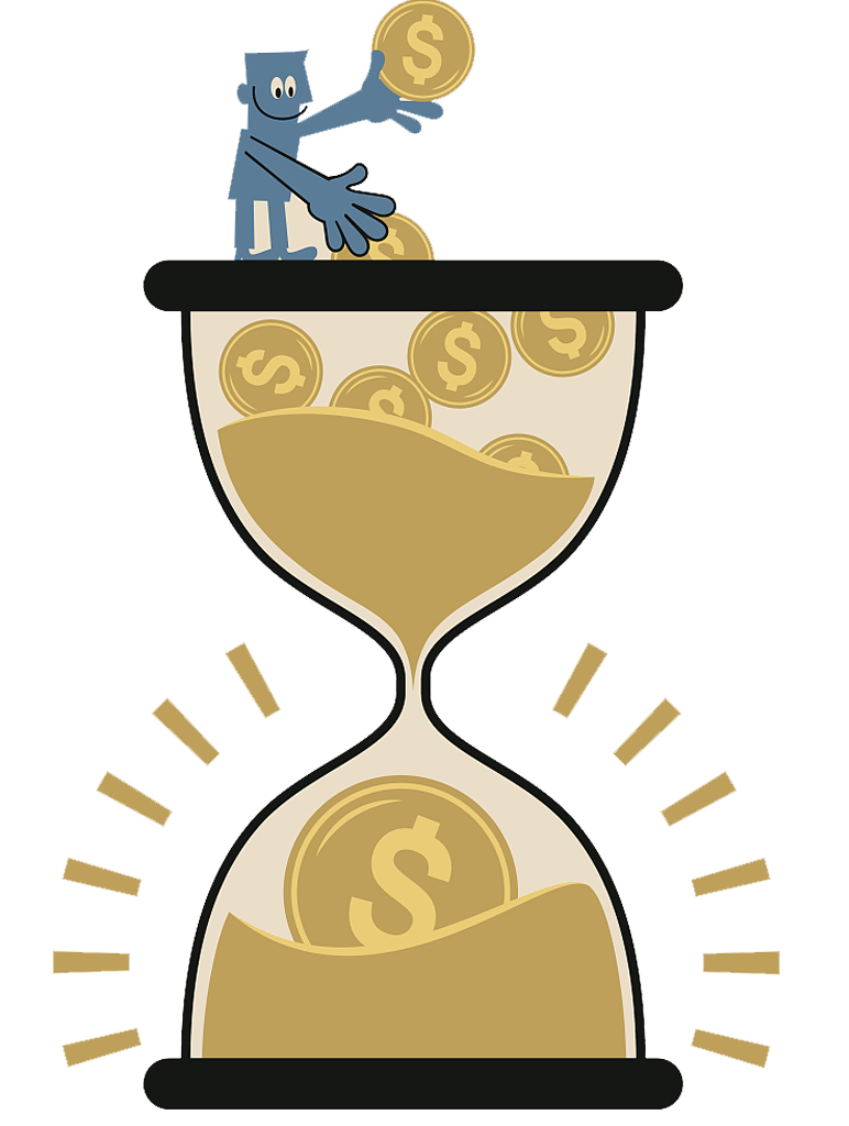 Sand Clock PNG Picture