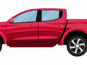 Red SUV PNG