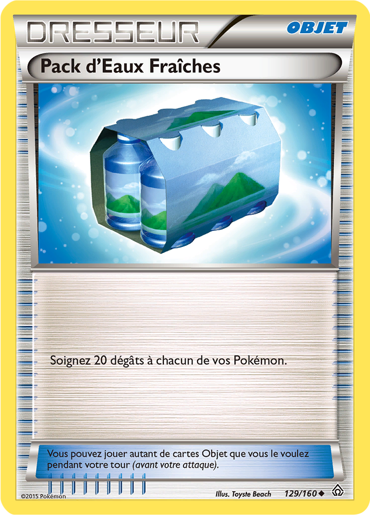 Pack d'Eaux Fraîches (XY Primo-Choc 129)