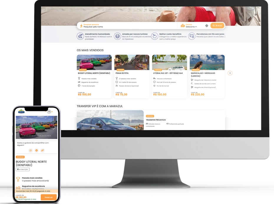 Paytour é o melhor sistema de reservas para o turismo do mercado