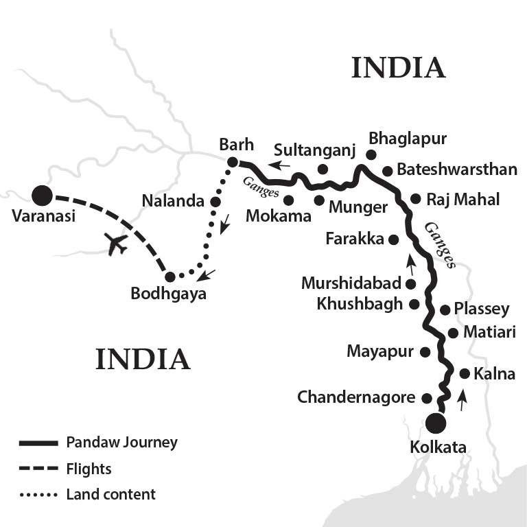 River Ganga In India Map - Best Map of Middle Earth