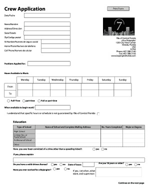 Form preview