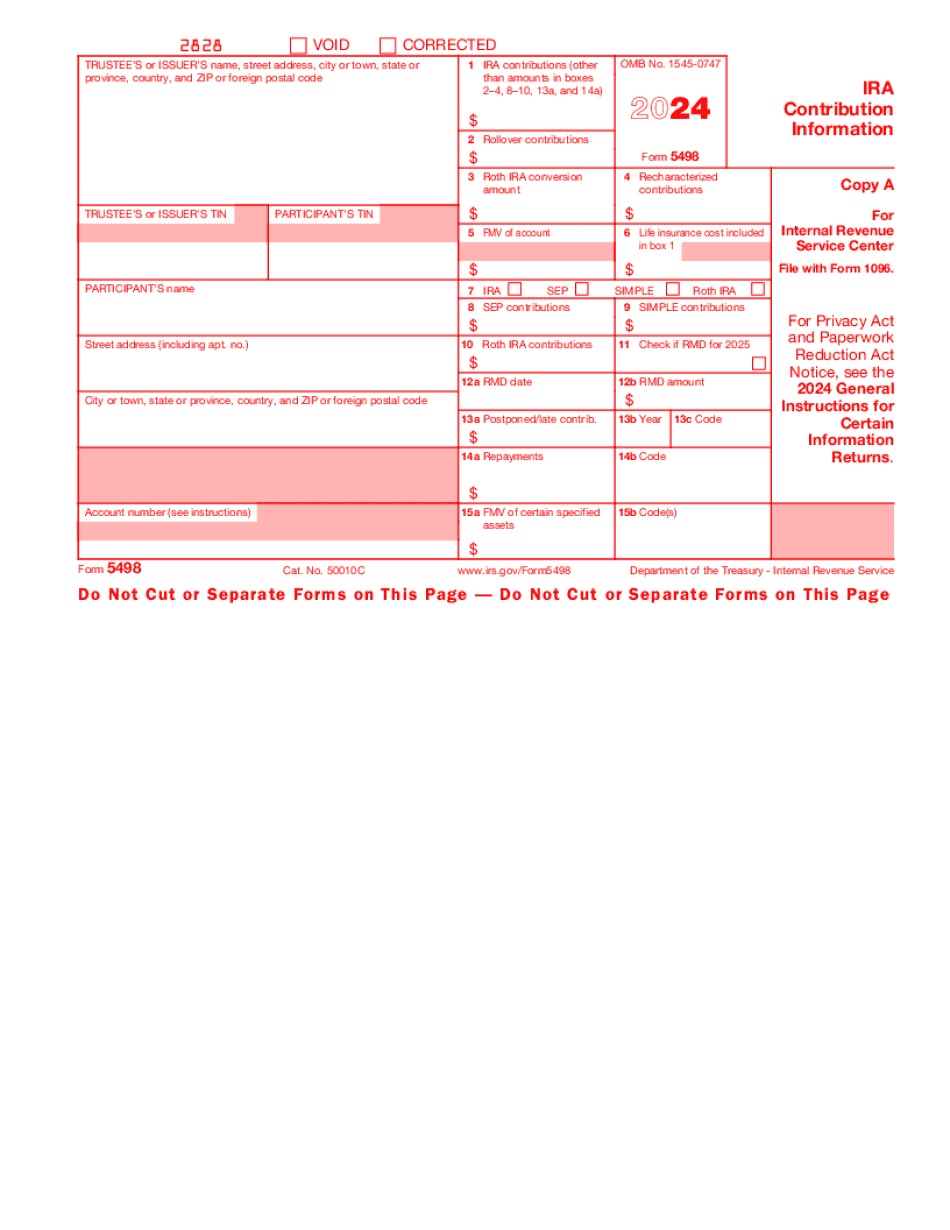 Form 5498-sa instructions 2024