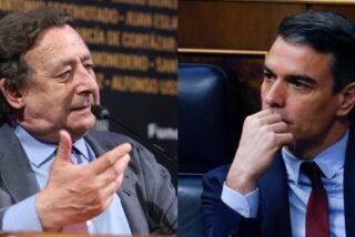 Alfonso Ussía y Pedro Sánchez.