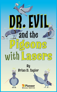 Cover of Dr. Evil and the Pigeons with Lasers