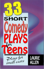 Cover of 33 Short Comedy Plays for Teens