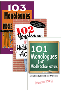 Cover of Monologues for Middle School Actors