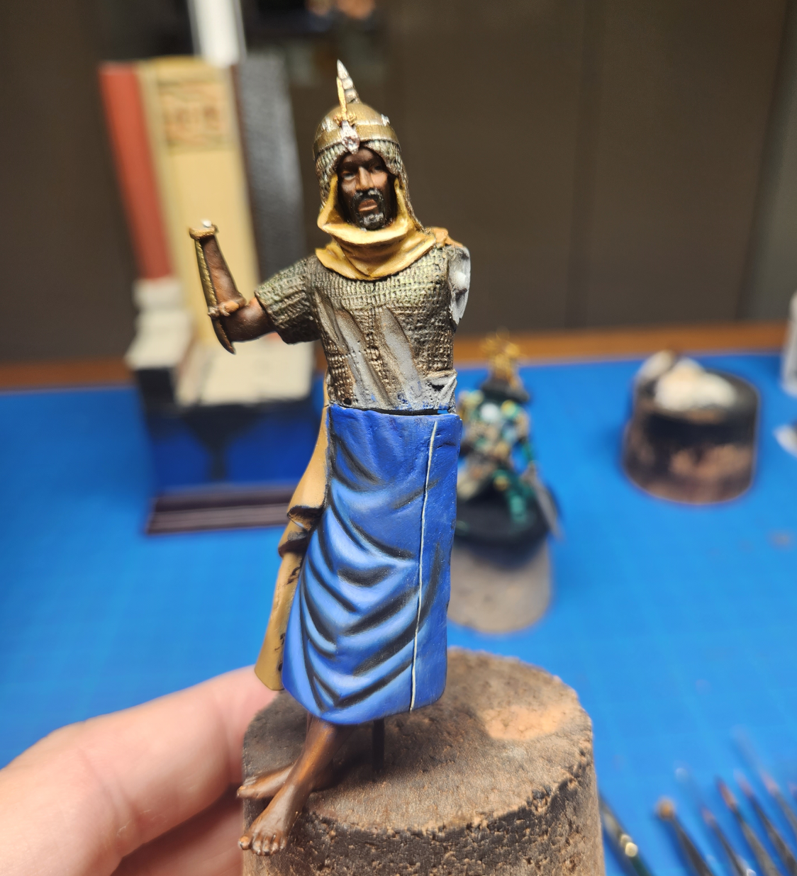 WIP - Nubian Guard - 75mm | planetFigure | Miniatures