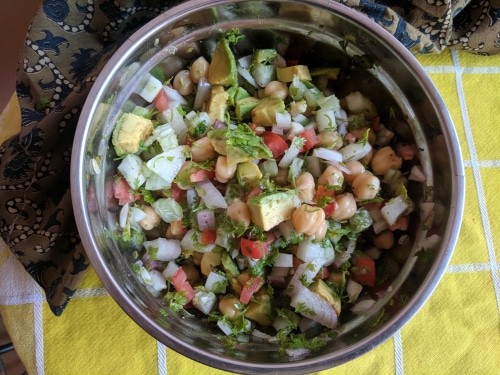 Chickpeas Salad Recipe - Plattershare - Recipes, food stories and food lovers