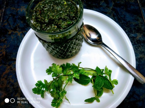 Healthy Homemade Green Chutney - Plattershare - Recipes, food stories and food lovers