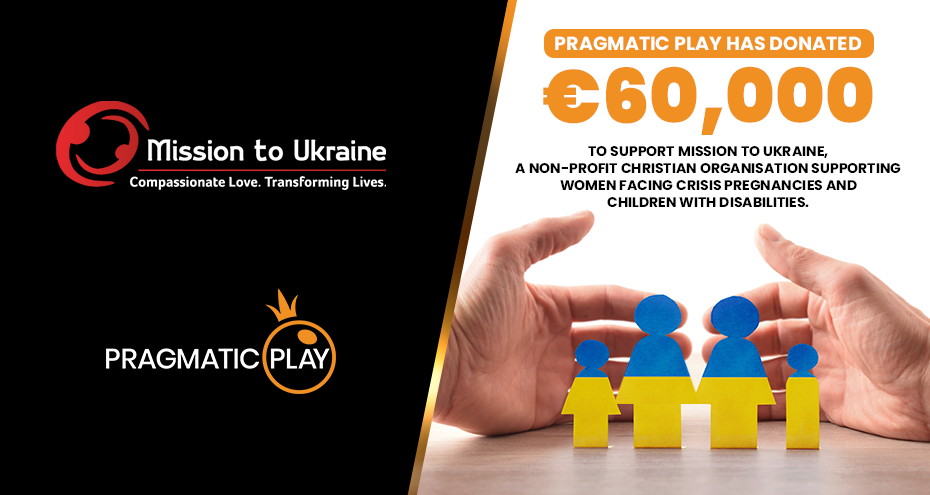 PRAGMATIC PLAY DONATED €60,000 TO MISSION OF UKRAINE