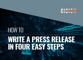  How to write a press release in four easy steps