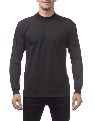 Mock Turtleneck Long Sleeve Tee