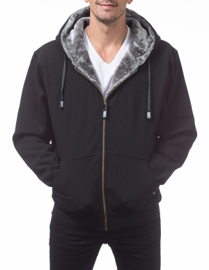 Heavyweight Pile Full Zip Hoodie