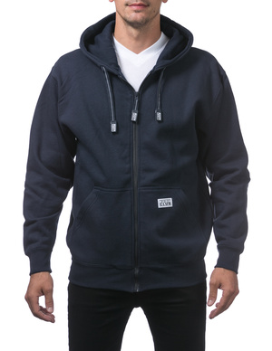 Heavyweight Full Zip Fleece Hoodie