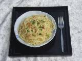 Recette Spaghetti à l'ail et huile d'olive