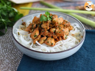 Recette Poulet au gingembre et à la citronnelle