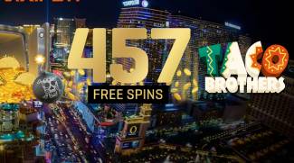 MaxiPlay Online Casino - Exclusive 457 Free Spins on Taco Brothers