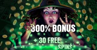 Fair Go Casino - 300% Bonus + 30 Free Spins on Witch's Brew