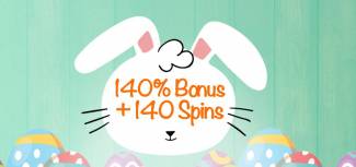 Casino Brango - 140% Deposit Bonus + 140 FS on Henhouse (today only)