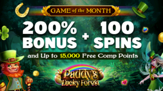 Grand Fortune Casino - 200% Deposit Bonus + 100 Free Spins on Paddys Lucky Forest